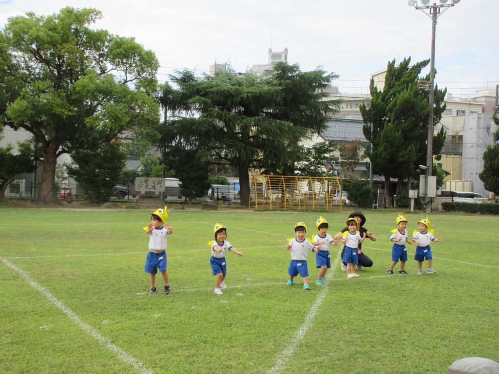 初めての運動会